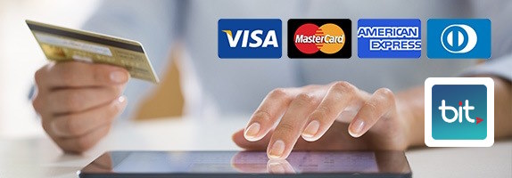 Donate with Credit Card or BIT